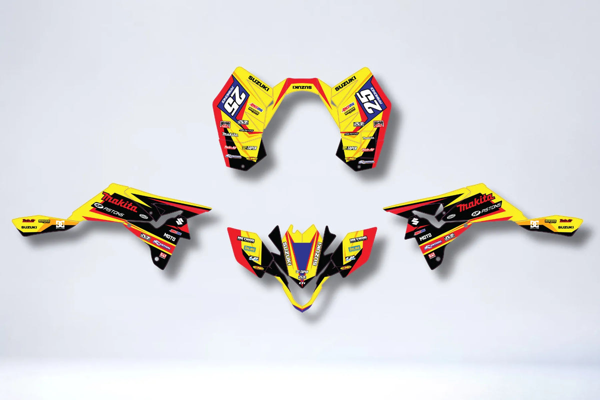 Graphics kit SUZUKI LTR 450 - MAKITA