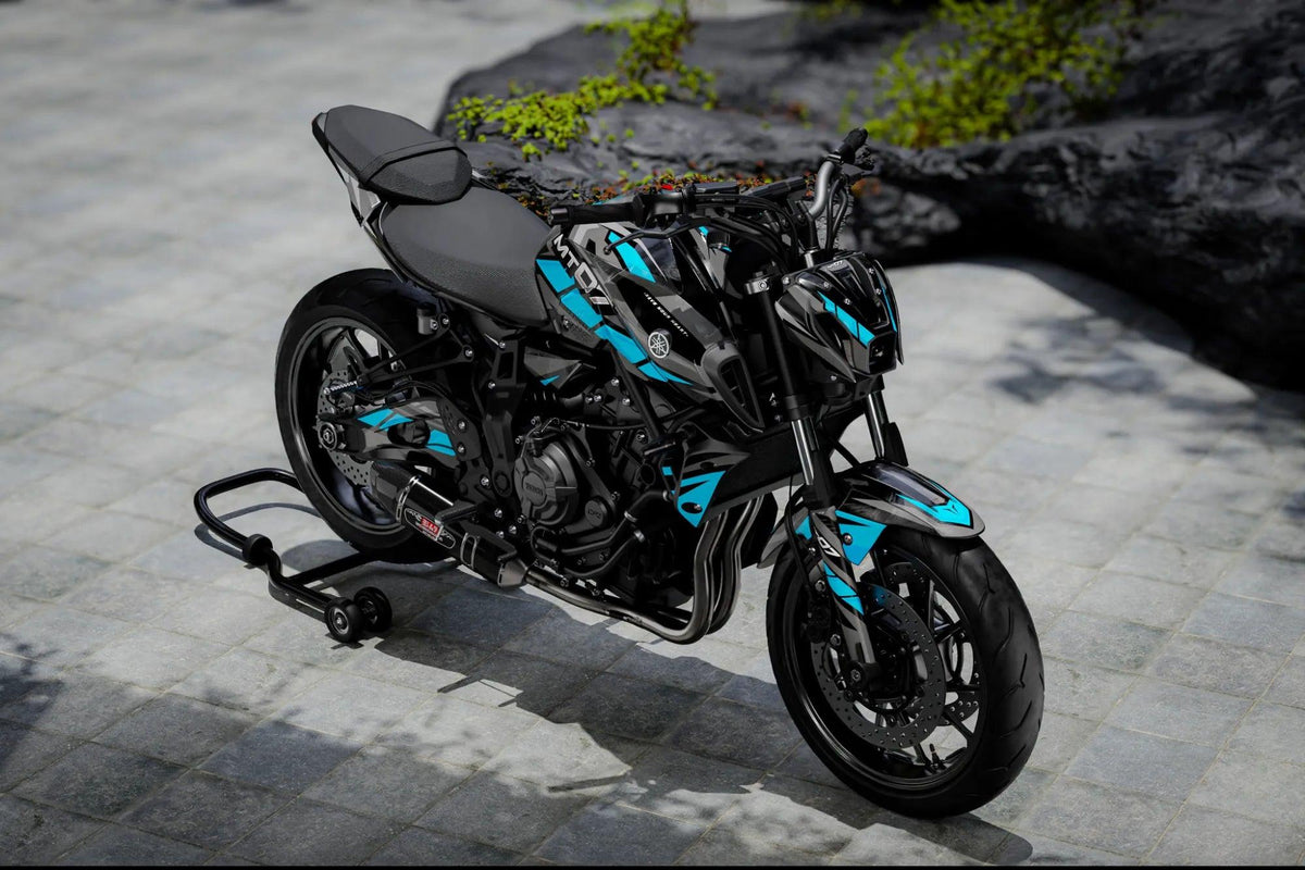 Kit Déco Yamaha MT 125 / MT 03 / MT 07 / MT 09 / MT 10 Semi-Personnalisé - FUZION