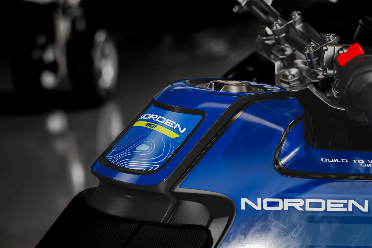 graphics kit Husqvarna Norden 901 - BLUE EXPEDITION