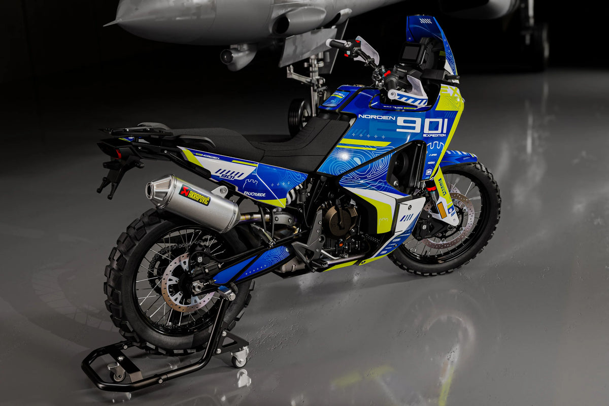 graphics kit Husqvarna Norden 901 - BLUE EXPEDITION