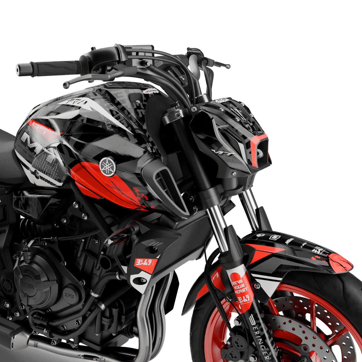 Kit Déco Yamaha MT 125 / MT 03 / MT 07 / MT 09 / MT 10 Semi-Personnalisé - IGNITION