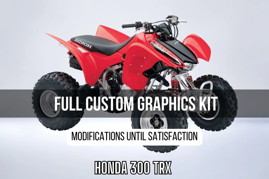 Dekor-Kit HONDA 300 TRX 100% individuell