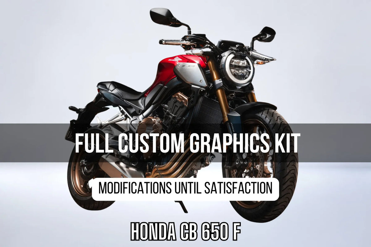 Kit Déco HONDA CB 650 F 100% personnalisé