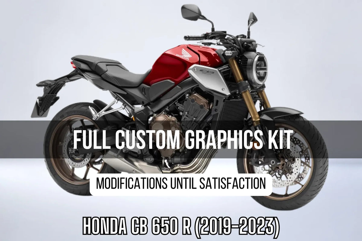Kit Déco HONDA CB 650 R (2019-2023) 100% personnalisé