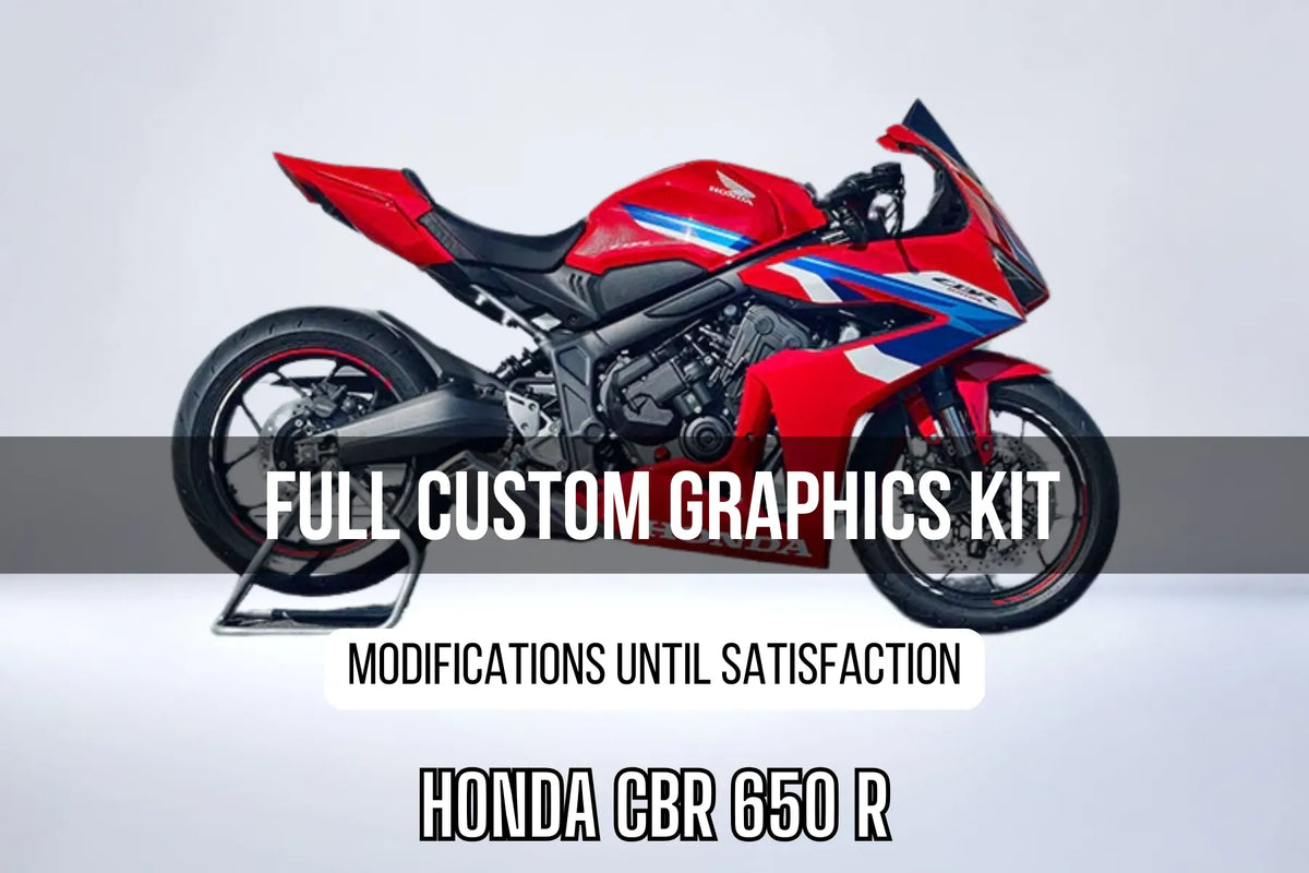 Kit Déco HONDA CBR 650 R 100% personnalisé