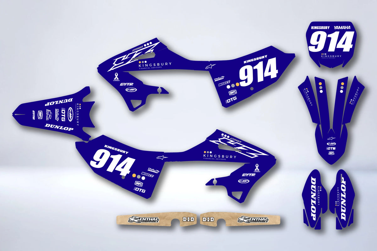 Kit Déco Yamaha YZ 125/250 2022-2026 - PYRMYR