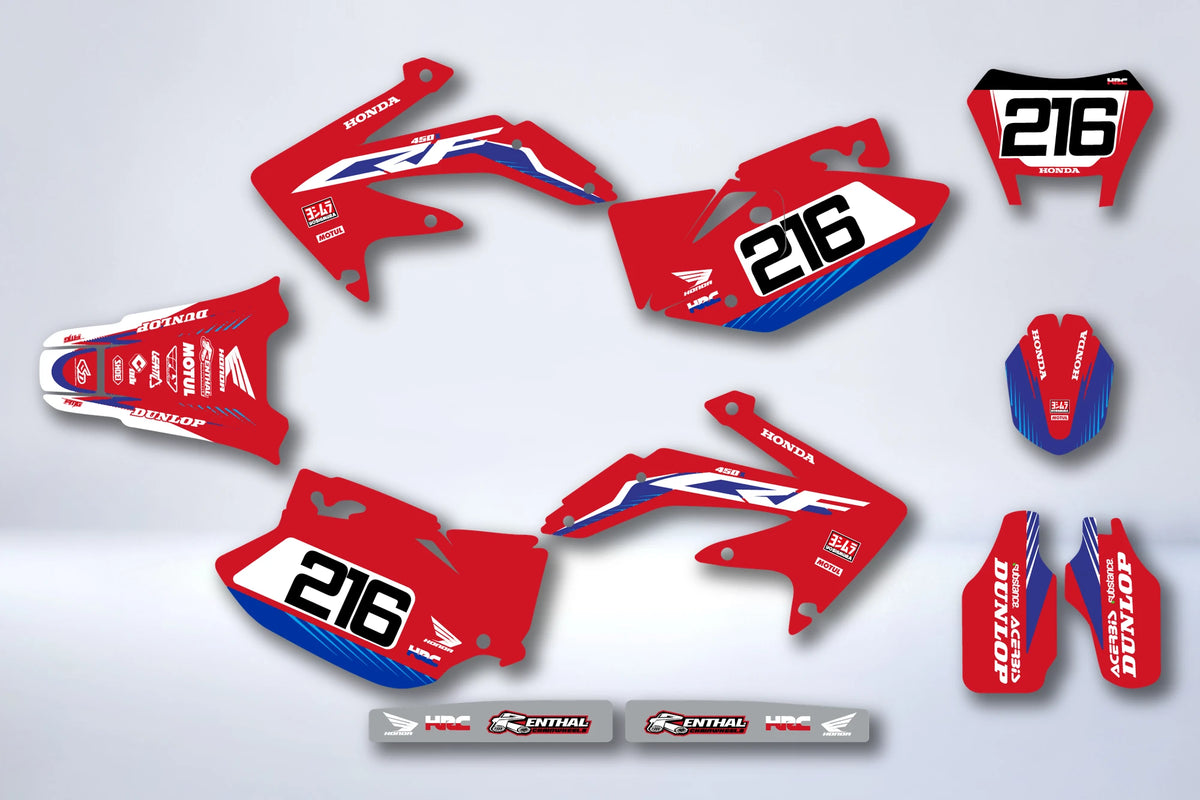 Dekor-Kit HONDA CRF450X 2005-2017 - QUIMAX