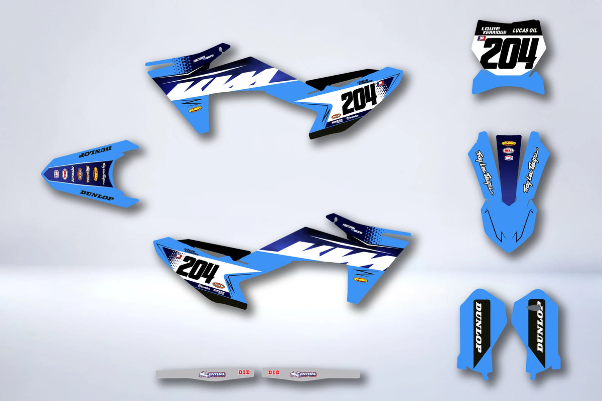 Kit de adhesivos KTM SX 50 / SX-E 3 / SX-E 5 2024-2026 - ZEPZIX