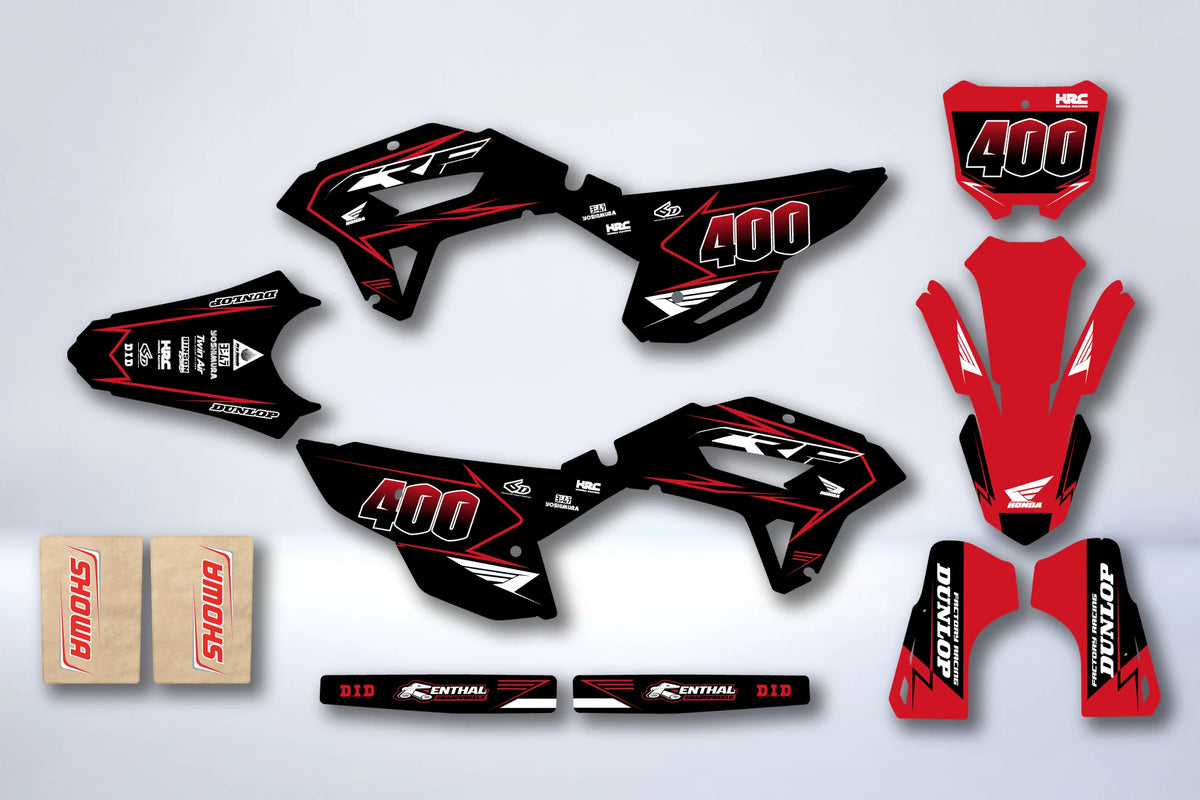 Dekor-Kit HONDA CRF 250 2022-2024 & CRF 450 2021-2024 - BRUFEN