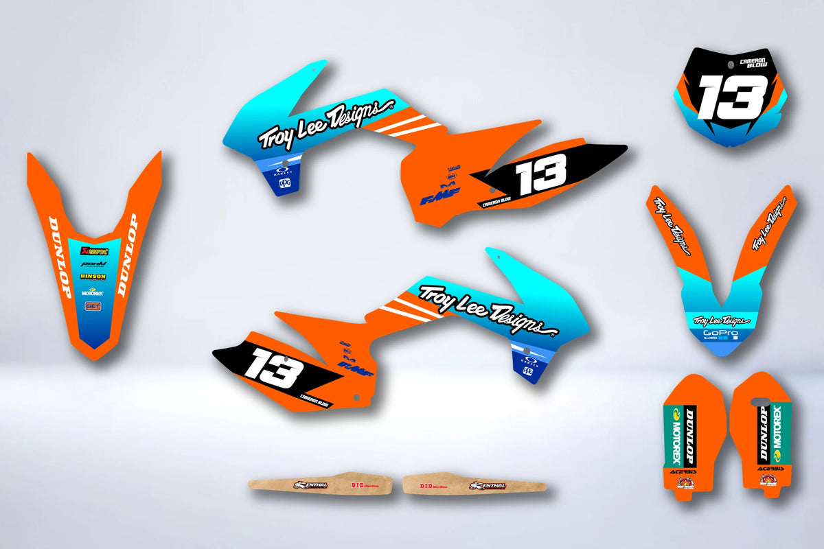 Dekor-Kit KTM SX 85 2013-2017 - JAXVOK