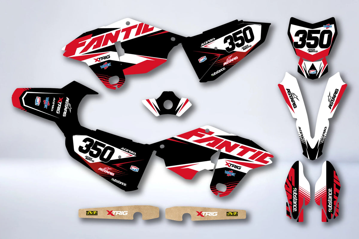 Graphics kit FANTIC XX-XE 125 / 250 2021-2022 - VULCAIN