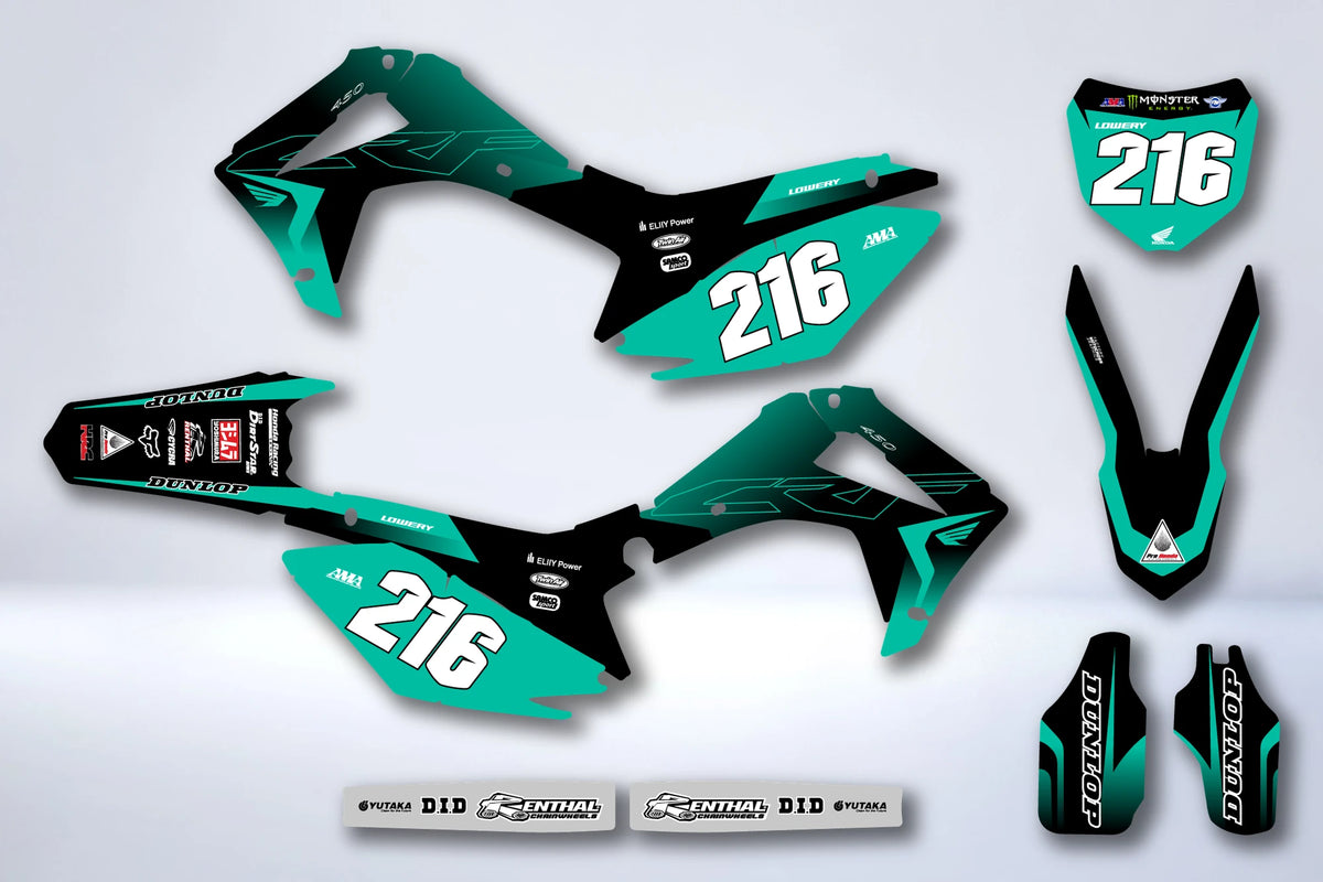 Dekor-Kit HONDA CRF 250-450 2013-2016 - LYRVAR