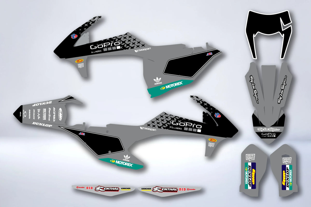 Graphics kit KTM EXC EXC-F SX SX-F 2016-2019 - QUAMYR