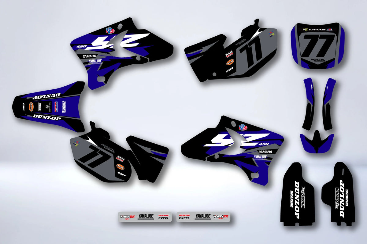 Dekor-Kit YAMAHA YZF 250-450 2003-2005 - TARLEX