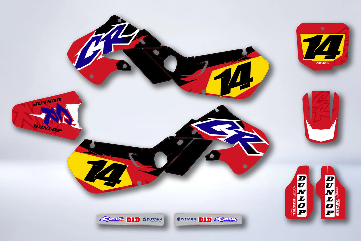 Kit grafiche HONDA CR 125-250 1997-1999 - DRAVAR