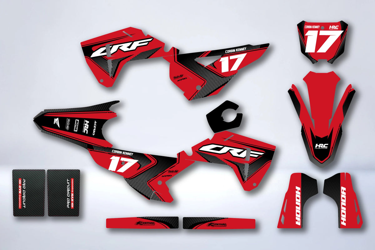 Graphics kit HONDA CRF 250 & CRF 450 2025-2026 - QUIKOR