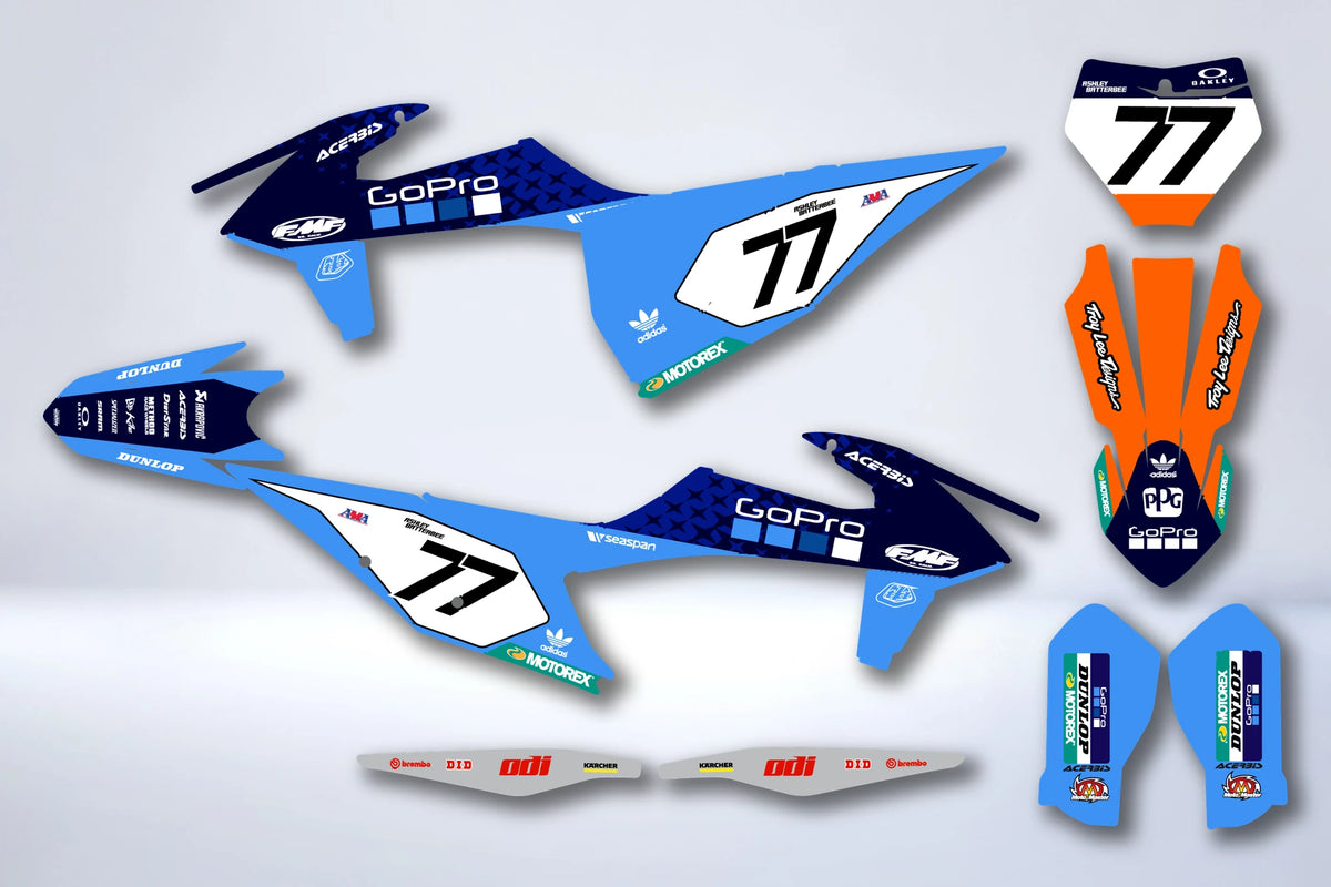 Graphics kit KTM EXC EXC-F SX SX-F 2019-2023 - NEXKOR