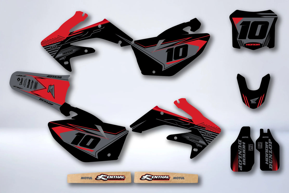Graphics kit HONDA CRF 250 2004-2009 - MUDVAR