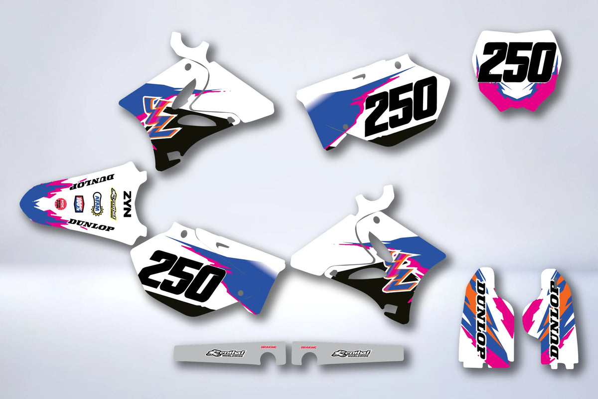 Kit Déco YAMAHA YZ 125-250 2002-2014 - HYDHIX