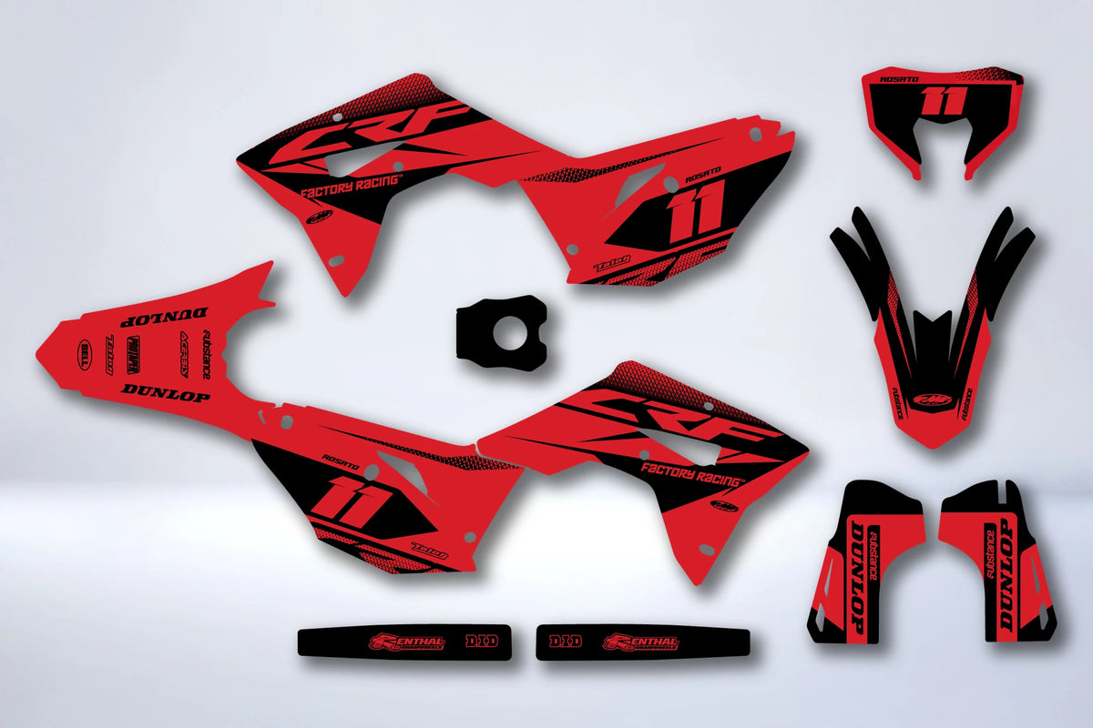 Kit Déco HONDA CRF 450 L / RL 2019-2026 - TARKOR