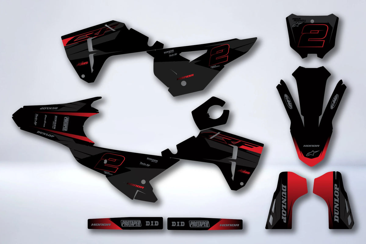 Kit Déco HONDA CRF 250 & CRF 450 2025-2026 - LOKZEN