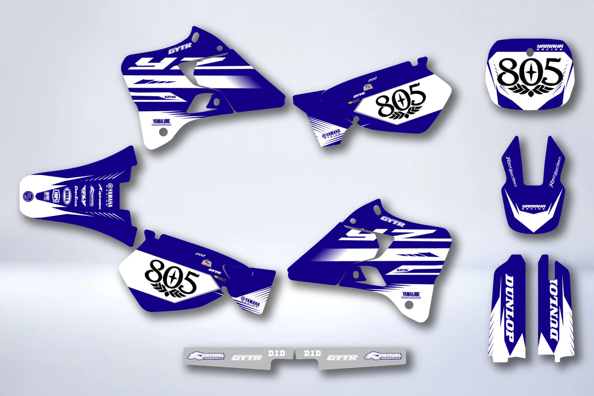 Kit Déco YAMAHA YZ 125-250 1996-2001 - TORHIX
