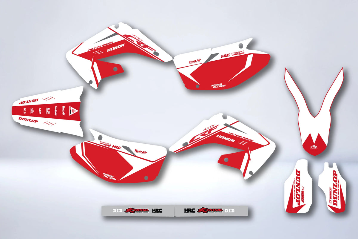 Kit Déco HONDA CR 125-250 2002-2013 - LYRZEN