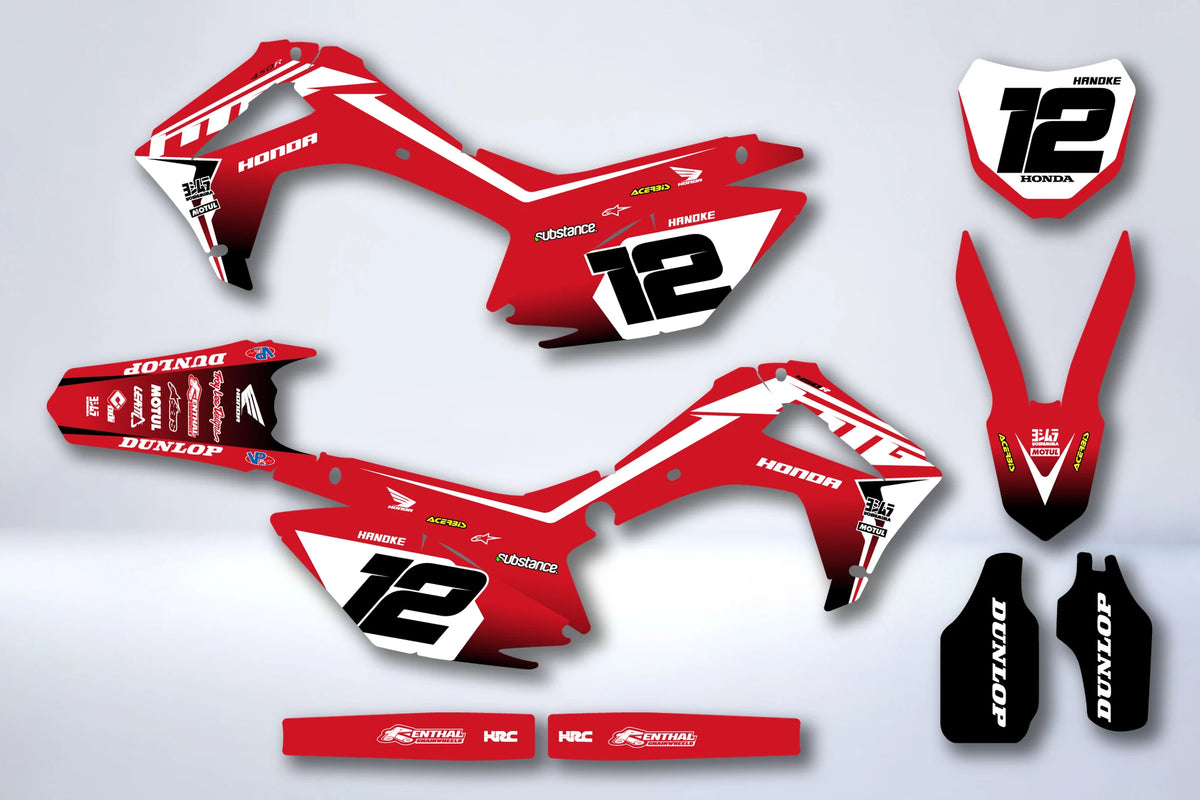 Graphics kit HONDA CRF 250-450 2013-2016 - JORDOR
