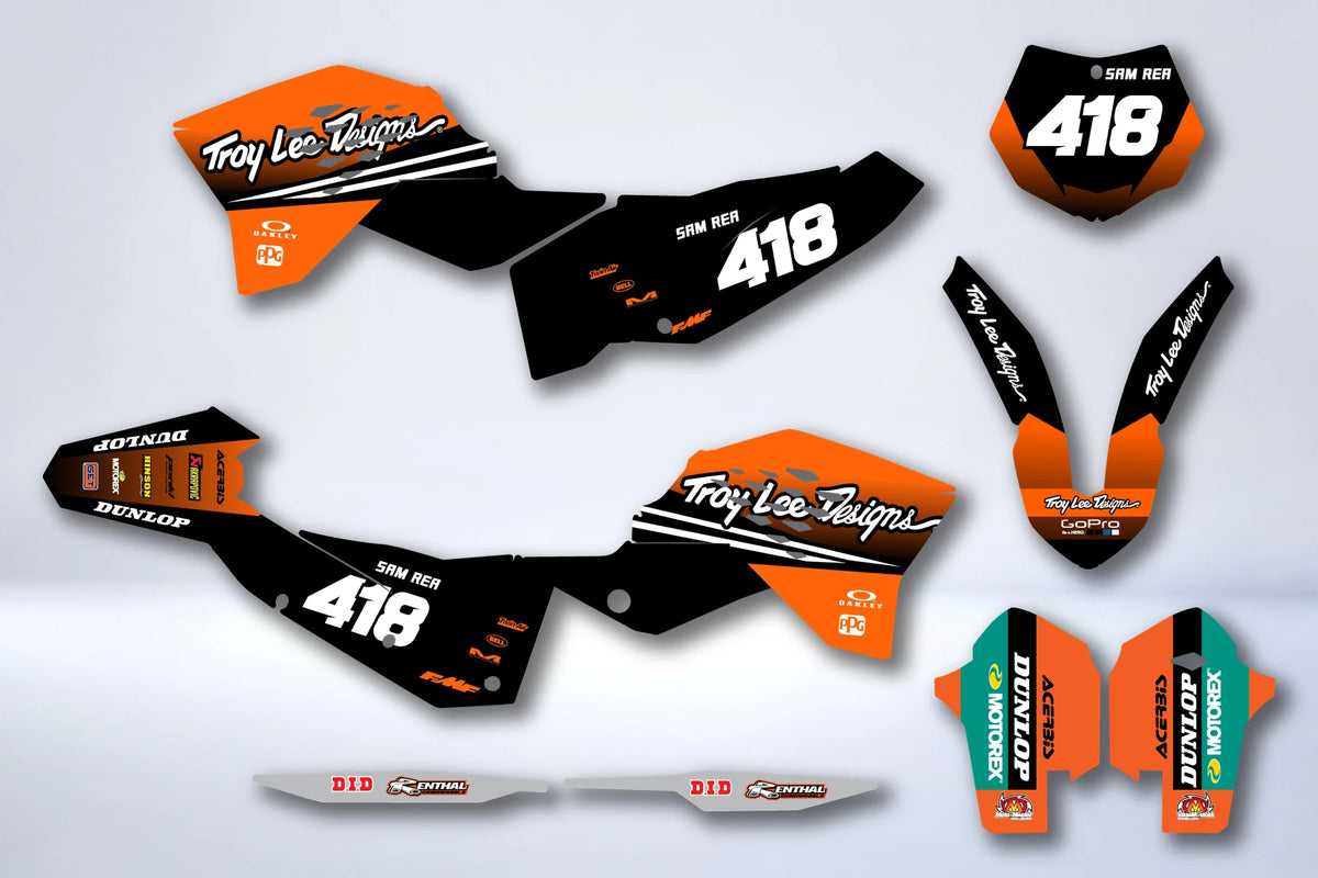Kit Déco KTM EXC EXC-F SX SX-F 2007-2011 - NOVTAN