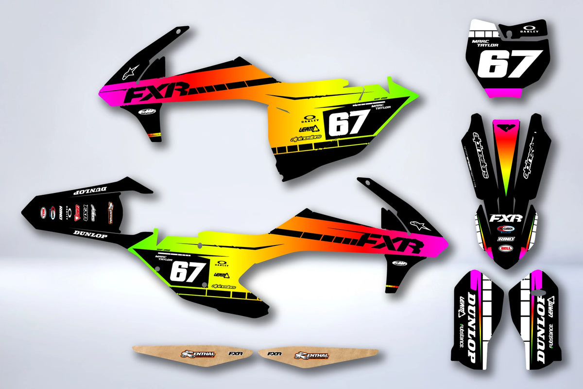 Graphics kit KTM EXC EXC-F SX SX-F 2016-2019 - NARXIS