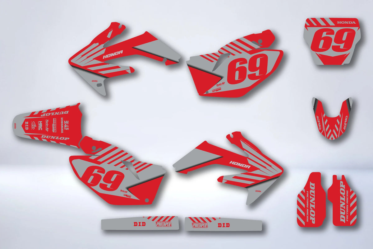 Graphics kit HONDA CRF 250 2004-2009 - MYRTRIX