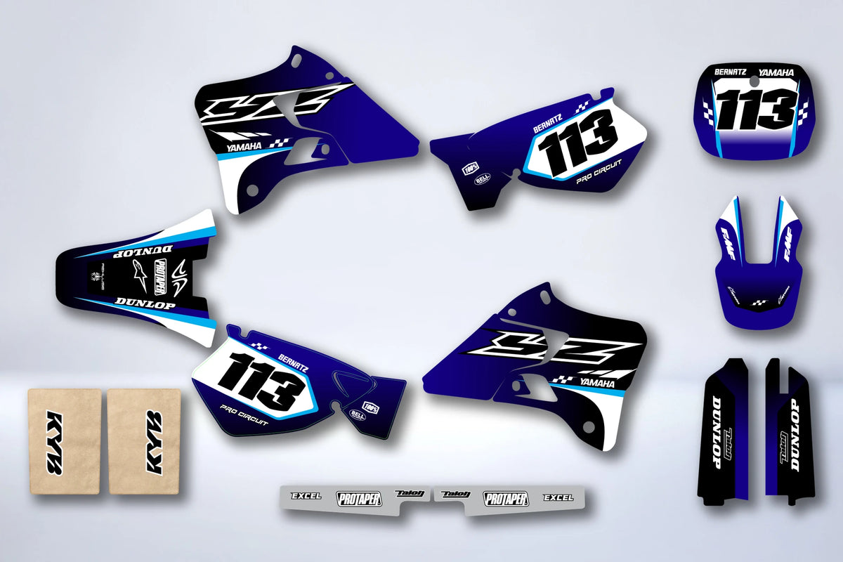 Kit grafiche YAMAHA YZ 125-250 1996-2001 - JOLNIS