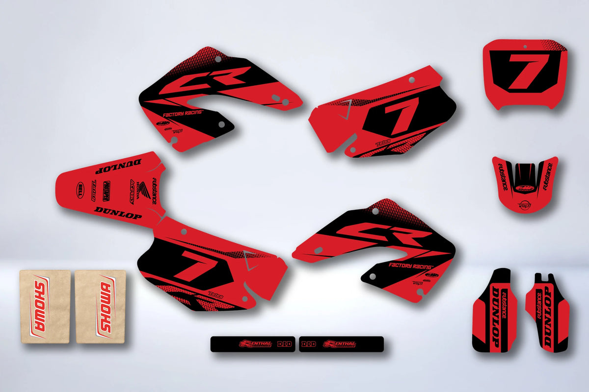 Kit autocolantes HONDA CR 125-250 2000-2001 - CALKOR