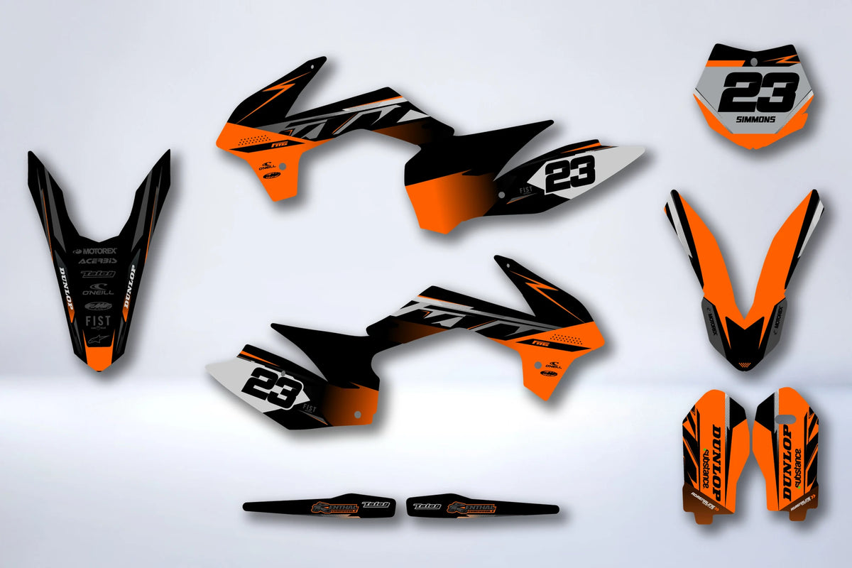 Graphics kit KTM SX 85 2013-2017 - QUARIS