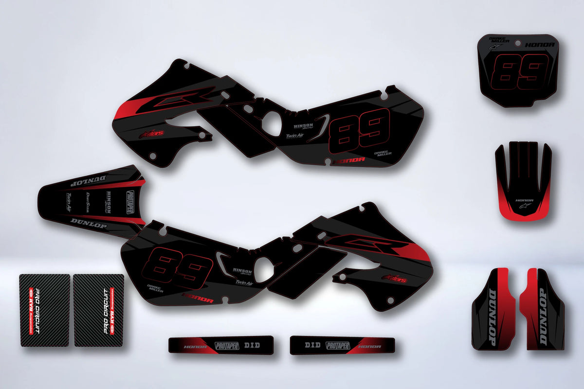Graphics kit HONDA CR 125-250 1997-1999 - FALVOK
