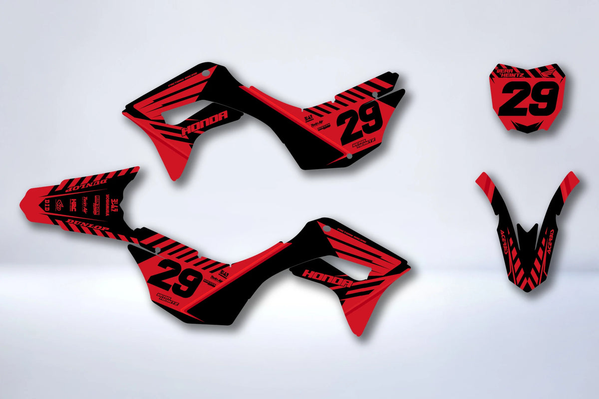 Graphics kit HONDA CRF 125 F 2019-2025 - LOKTRIX
