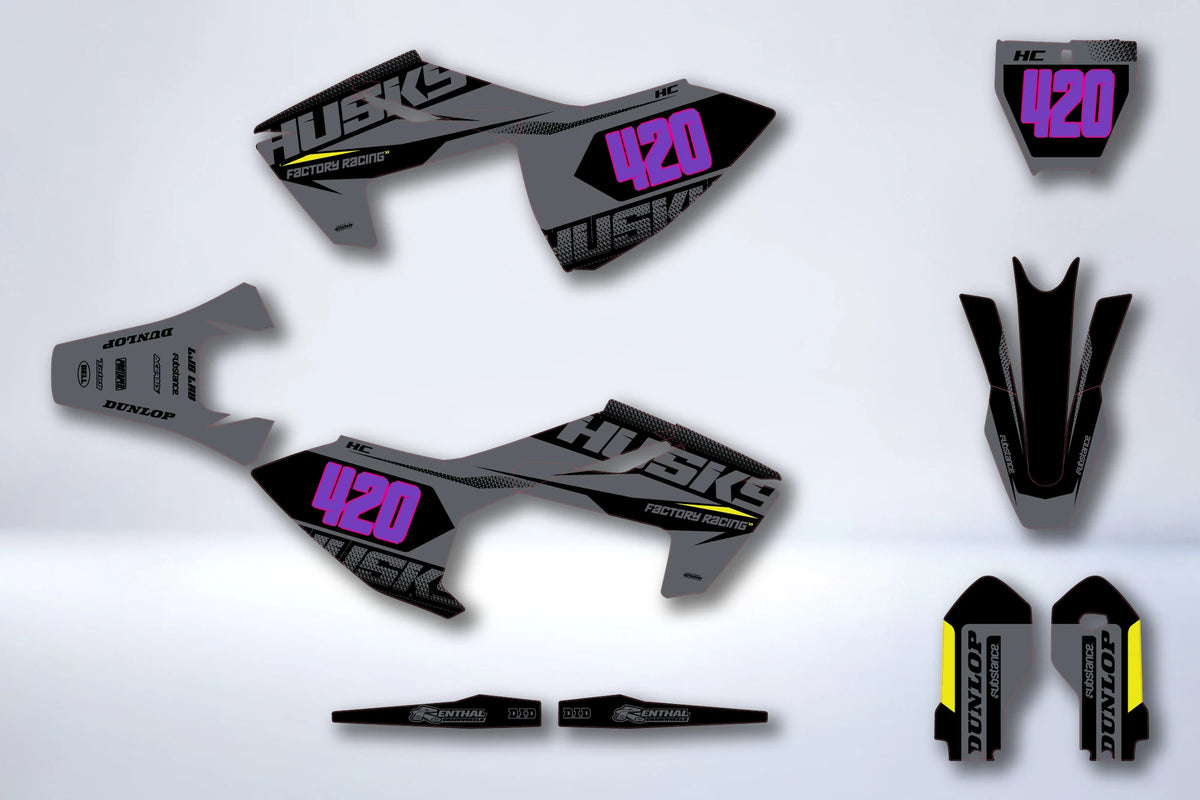 Graphics kit HUSQVARNA TC 85 2018-2024 - ZYNFEN