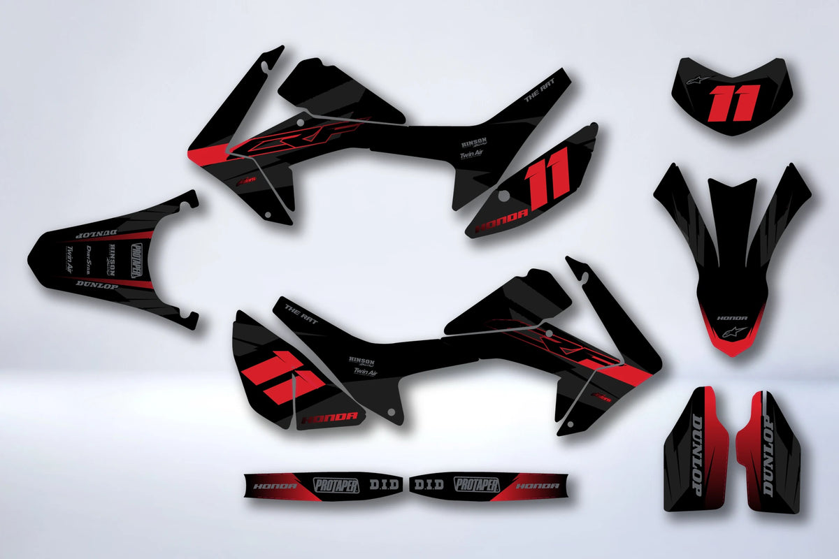 Kit de adhesivos HONDA CRF 250 L 2012-2020 - KENVIX