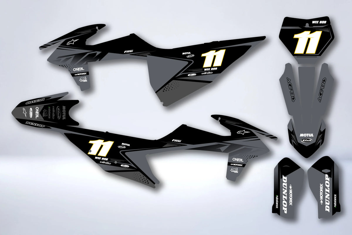 Kit Déco KTM EXC EXC-F SX SX-F 2019-2023 - MYRVAR
