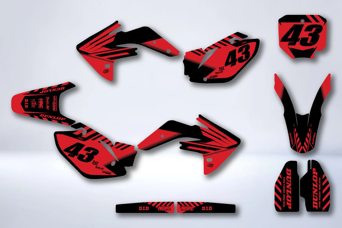 Dekor-Kit HONDA CRF 150 R 2007-2025 - NEXNIS