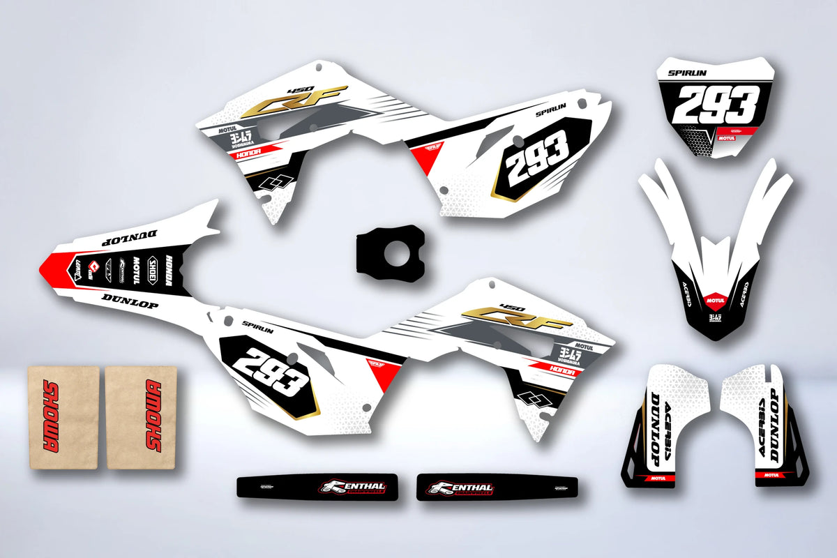 Dekor-Kit HONDA CRF 450 2017-2020 CRF 250 2018-2021 - NYKLOR