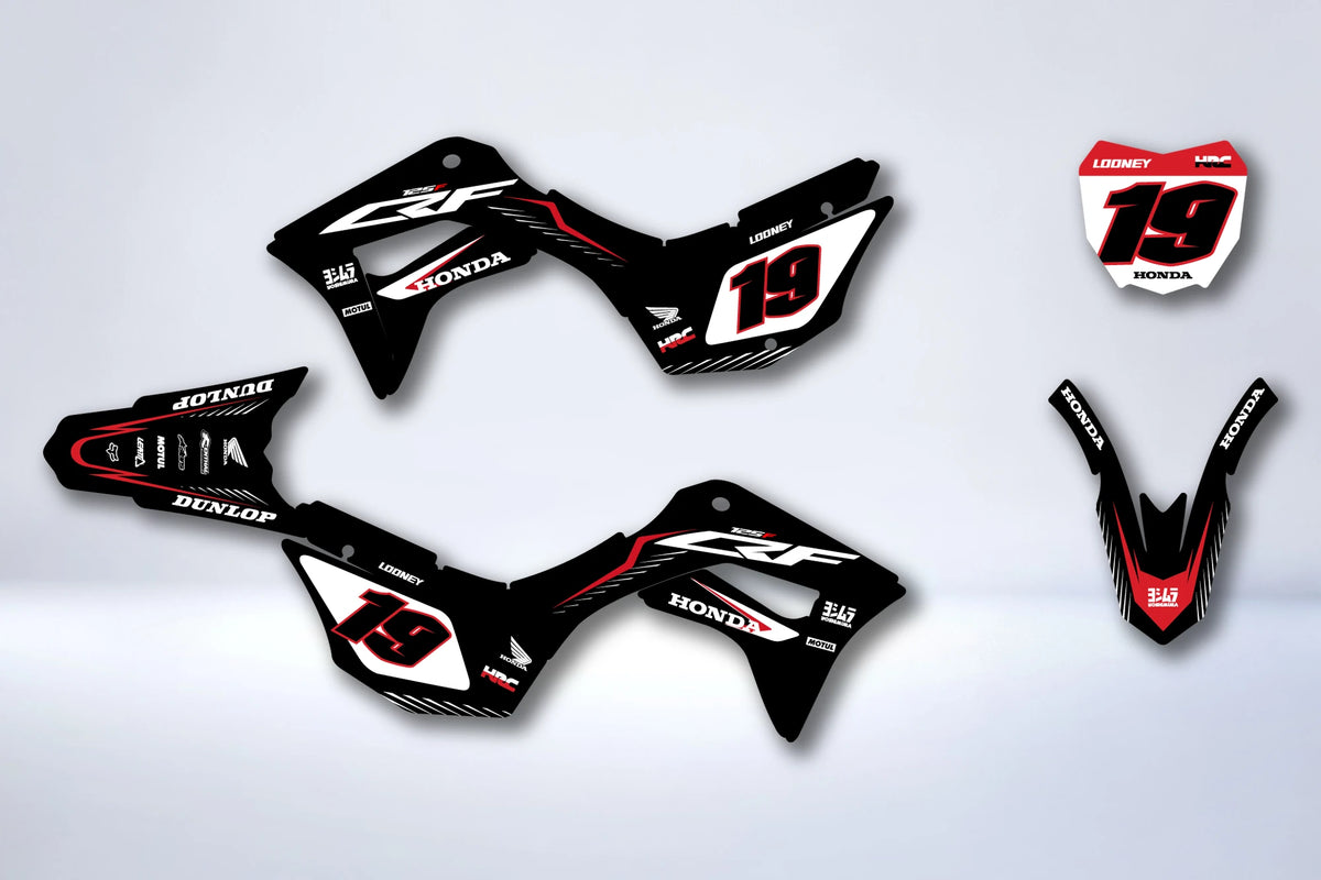 Kit Déco HONDA CRF 125 F 2019-2025 - RIXQUOR