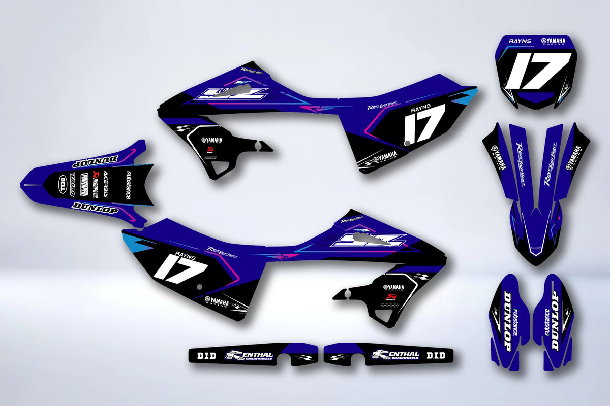 Graphics kit Yamaha YZ 125/250 2022-2026 - ZEPRAX