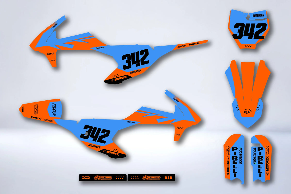 Kit grafiche KTM SX 50 2016-2023 - DRARIS