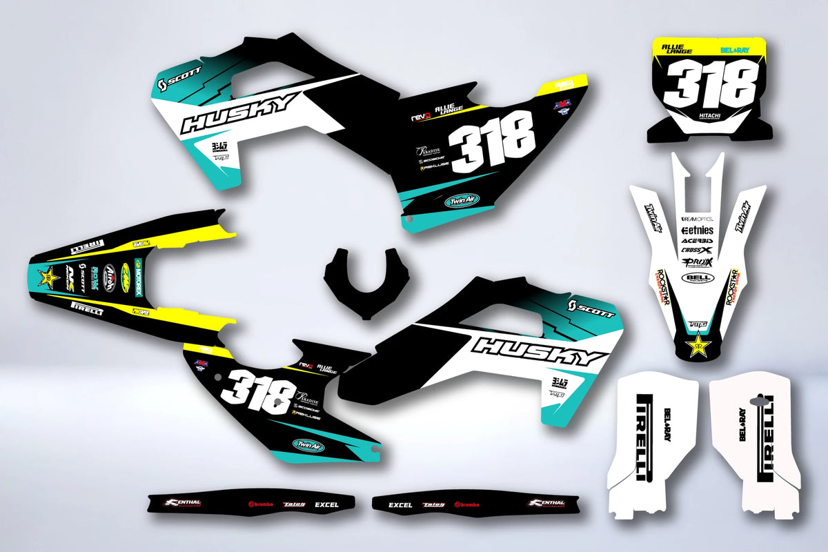 Kit Déco HUSQVARNA TC FC 2025-2026 - RAVRAX