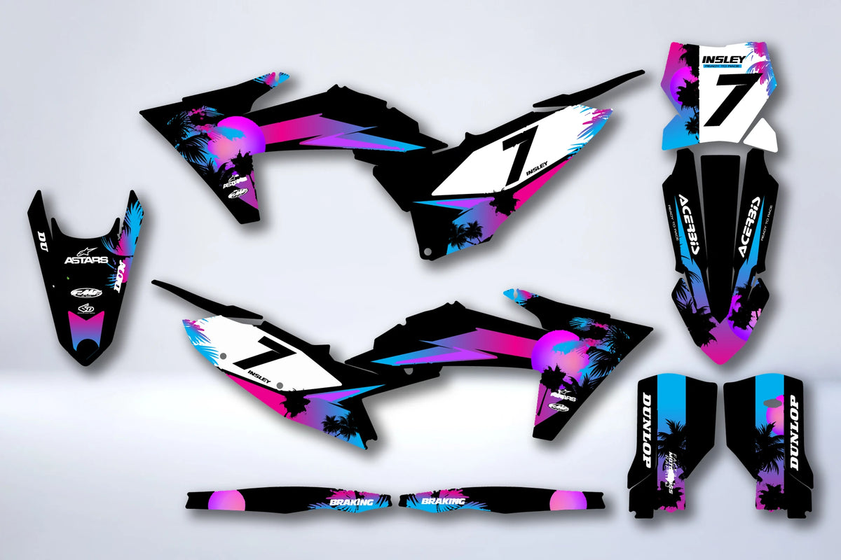 Graphics kit KTM EXC EXC-F SX SX-F 2023-2025 - ZEPVOK