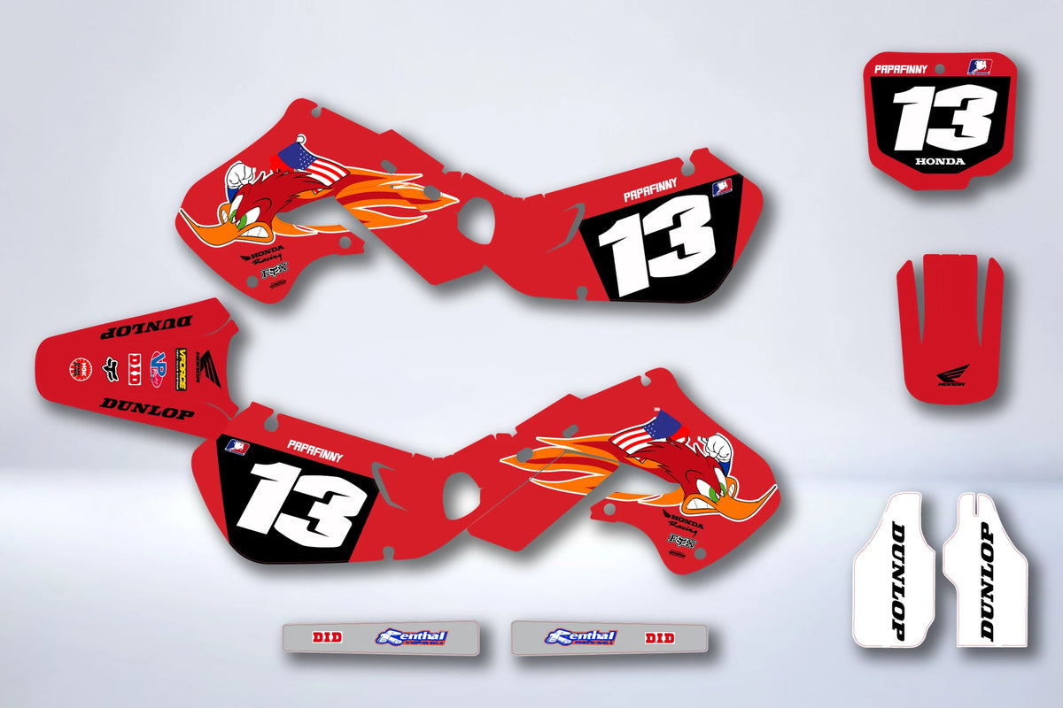 Kit de adhesivos HONDA CR 125-250 1997-1999 - NEXVAR