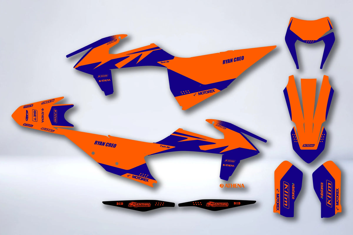 Dekor-Kit KTM EXC EXC-F SX SX-F 2019-2023 - SKOXAR