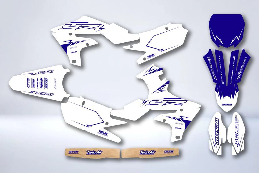 Kit déco Yamaha YZF 250 ( 2019-2021 ) / 450 ( 2018-2022 ) ZAKSAR