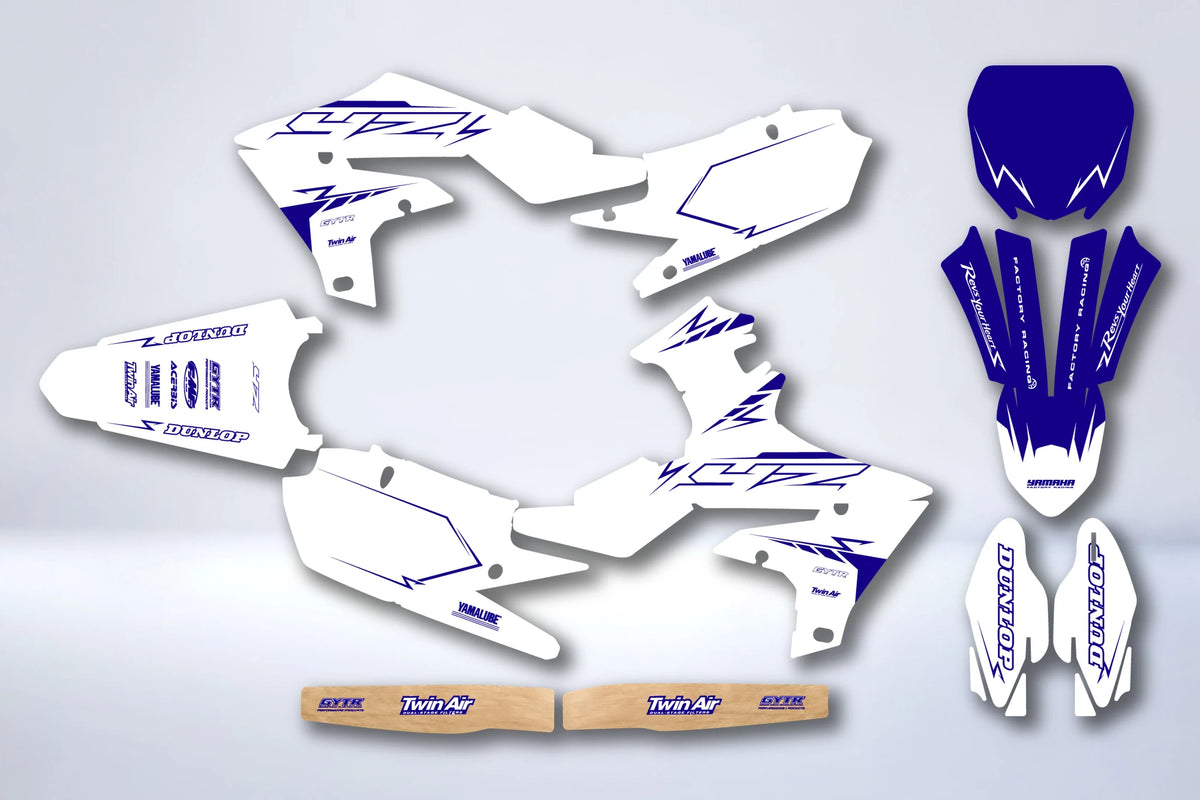 Dekor-Kit Yamaha YZF 250 ( 2019-2021 ) / 450 ( 2018-2022 ) - ZAKSAR